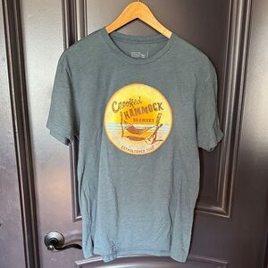 Crooked Hammock Brewery Charcoal Tee.